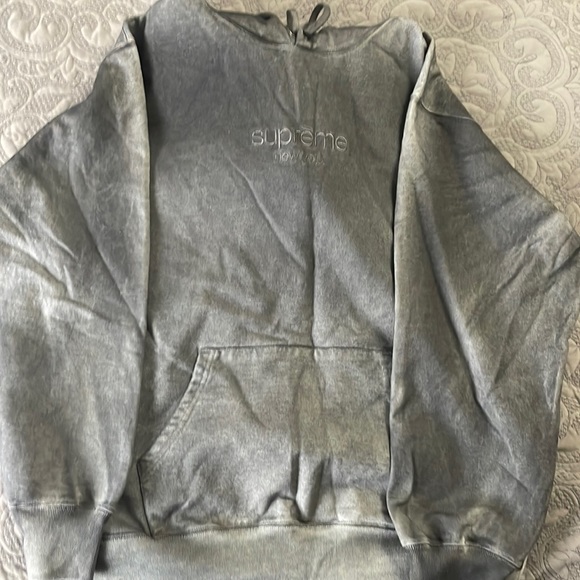 Supreme Other - supreme new york gray hoodie